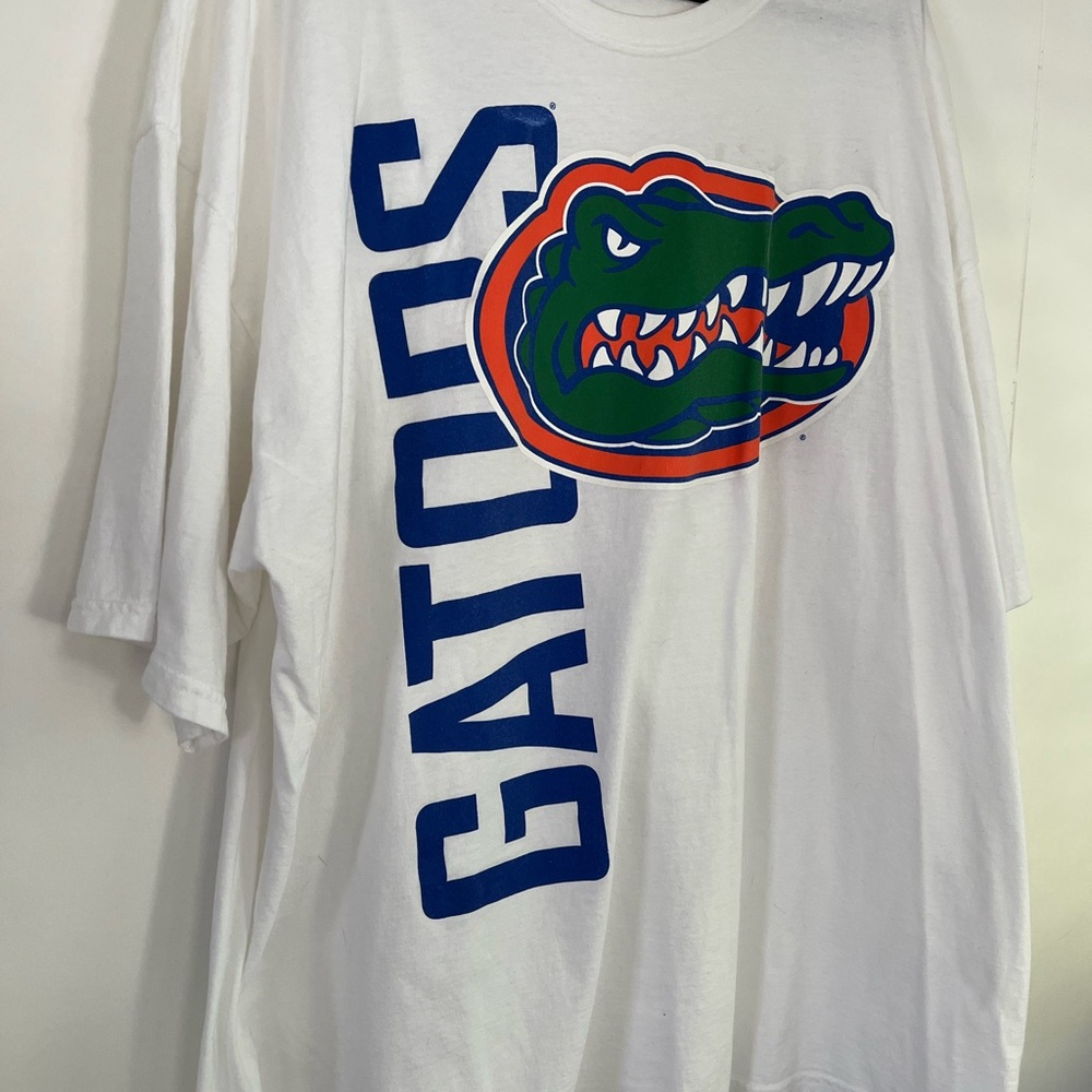 University of Florida Gators SEC Gildan Ultra Cotton White T-Shirt Size 4XL - Picture 7 of 9